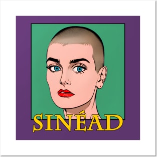 Sinead O'Connor, Irish singer Posters and Art